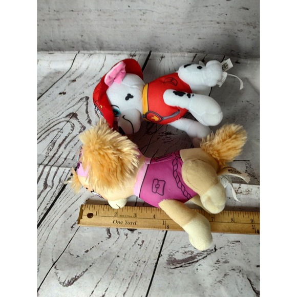 8 Inch Paw Patrol Plush Stuffed Animal Marshall & Skye - Picture 9 of 9